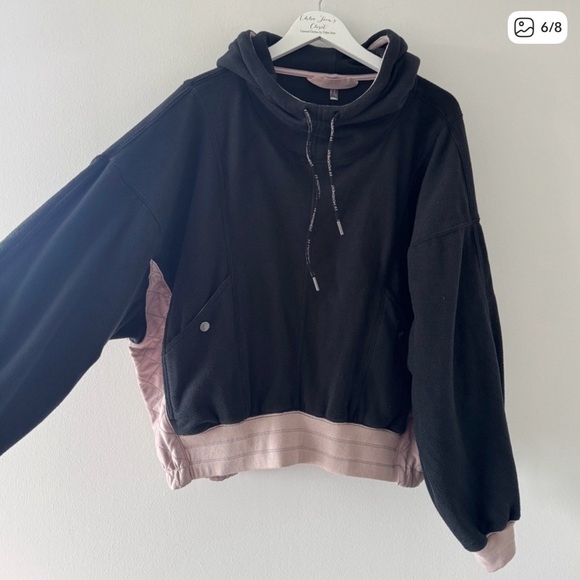 FREE PEOPLE Snow Day Hoodie L sweatshirt - Picture 5 of 7